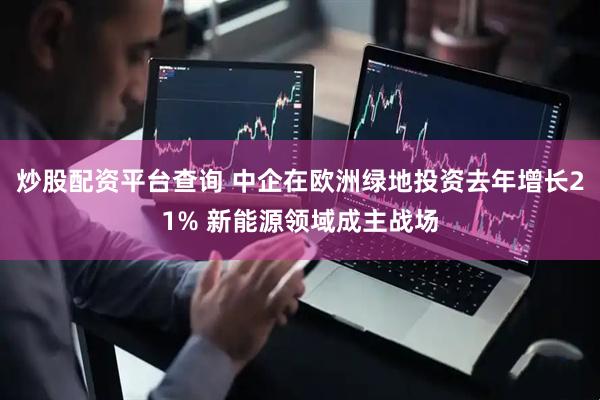 炒股配资平台查询 中企在欧洲绿地投资去年增长21% 新能源领域成主战场